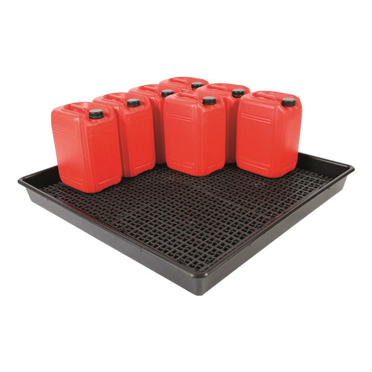 120Ltr Oil and Chemical Spill Tray (16 x 25L drum) - Up to 250kg