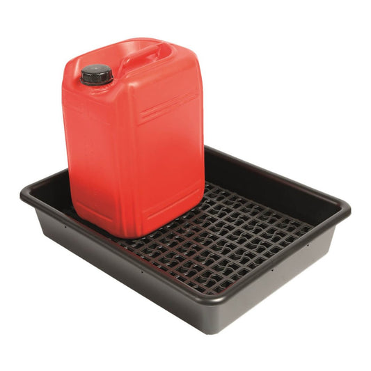 28Ltr Oil and Chemical Spill Tray (2 x 25L drum) - Up to 50kg