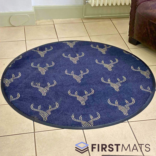 Circular Logo Mat Example