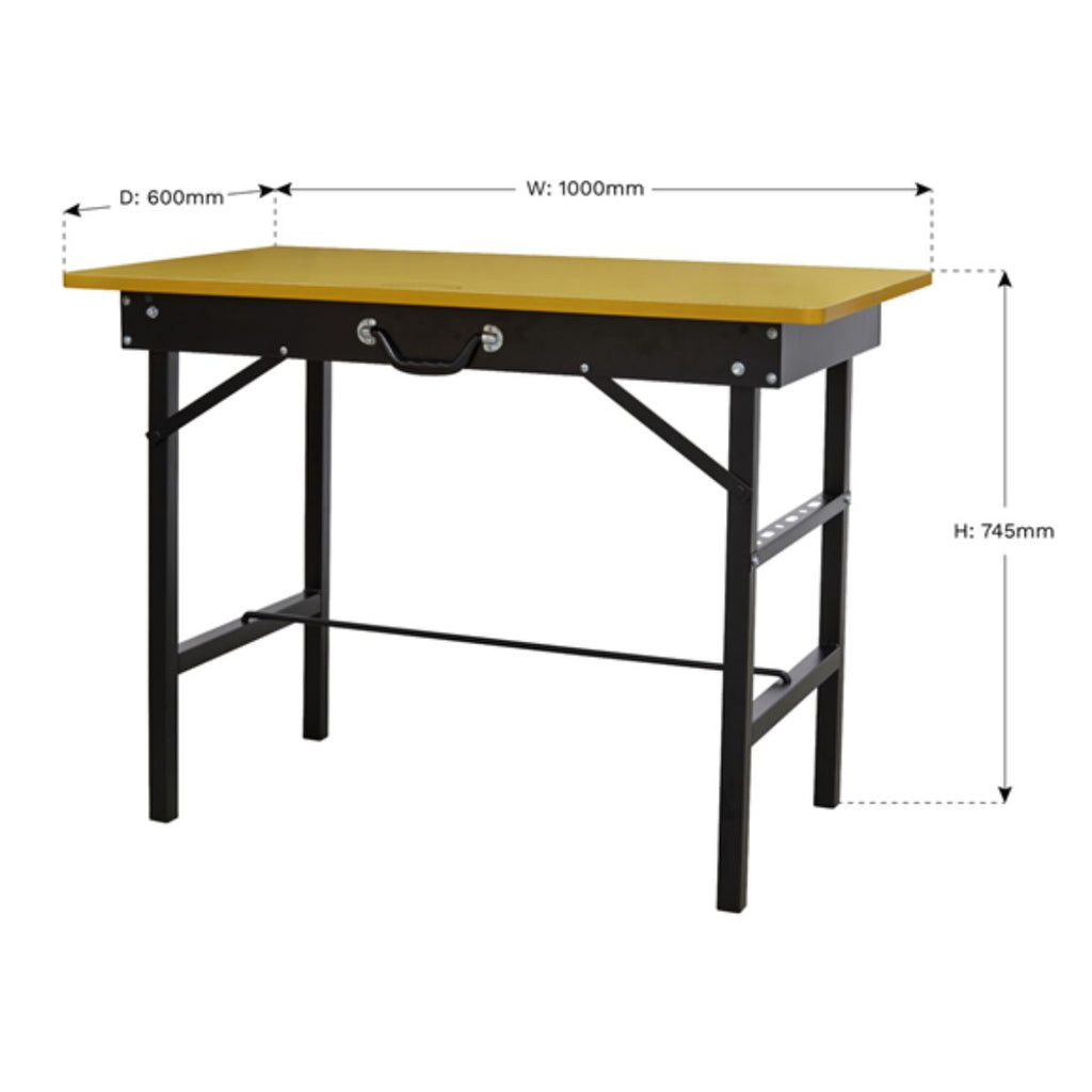 Standard Portable Folding Workbench