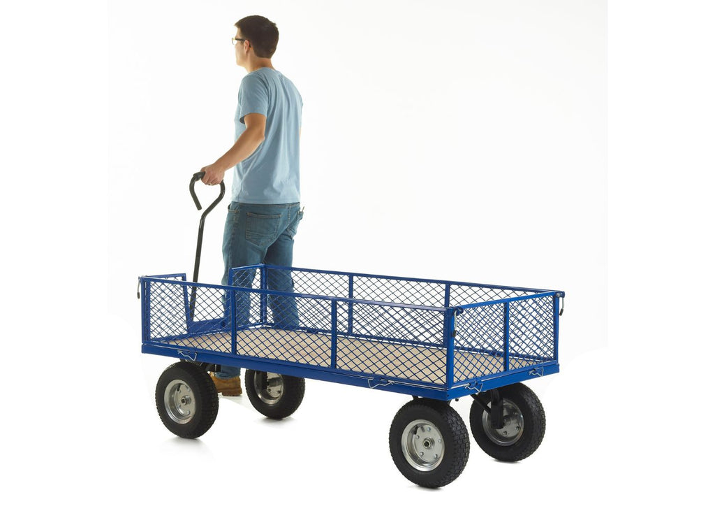 Plywood Base Turntable Trucks with Puncture-Proof Wheels