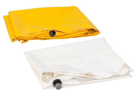 leak diverter funnel tarps