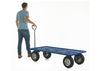 Mesh Base Turntable Truck with Pneumatic Wheels
