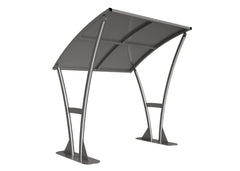 Newton Sloping Cycle Shelter