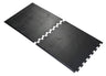 Oil-resistant black industrial interlocking anti-fatigue mat
