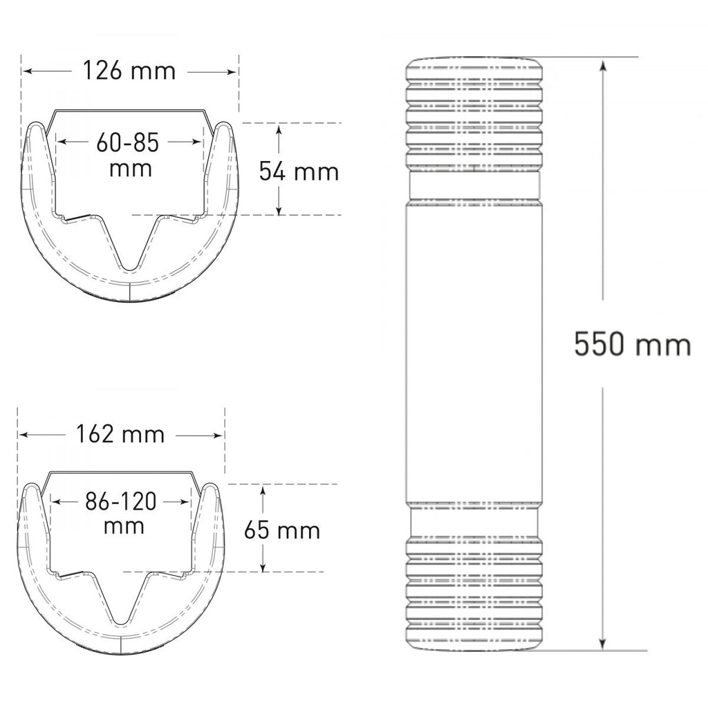 Plastic Pallet Racking Leg Protectors