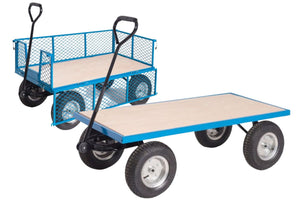 Plywood Base Turntable Trucks with Puncture-Proof Wheels