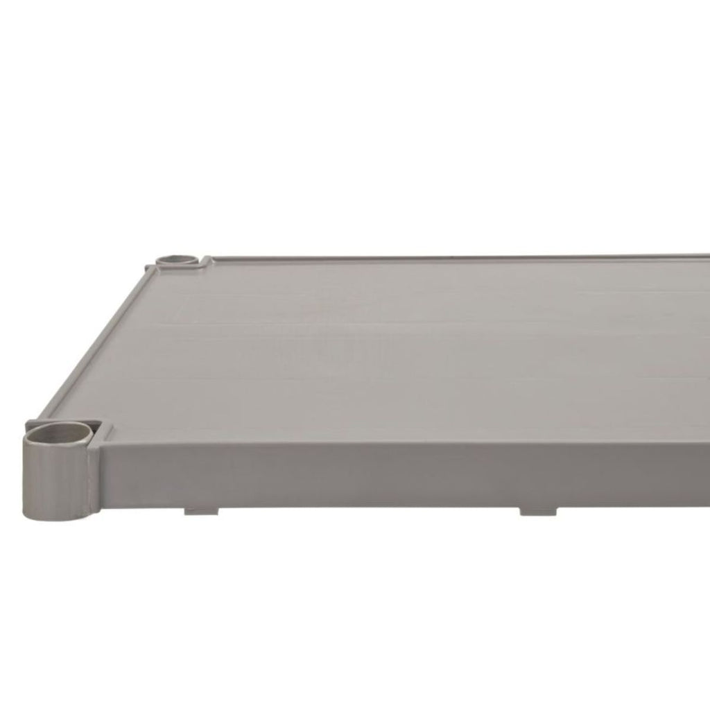 Heavy-Duty Polymer Cold Room Shelving Units - Solid Shelves