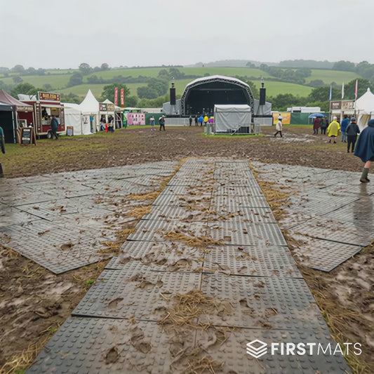 Festival Ground Protection Tiles