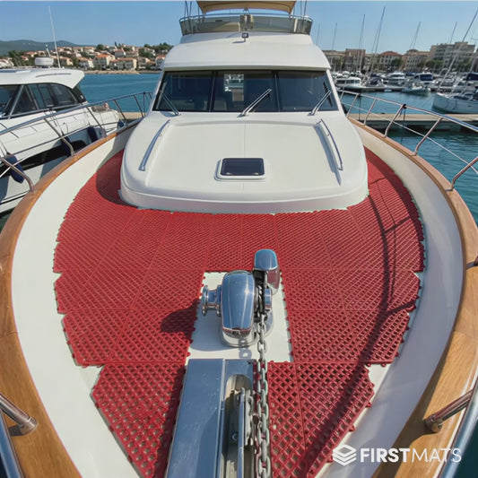 Interlocking PVC Boat Deck Matting Tiles