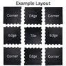 Rubber Gym Mat Tiles