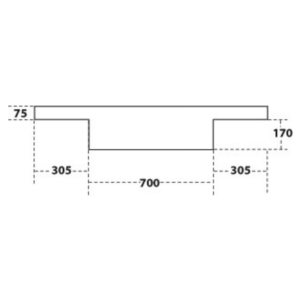 Racking Bunded Pallet - 220-Litre Sump