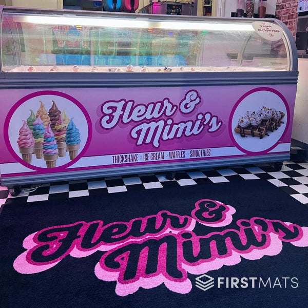 Logo Mat for Fleur & Mimi's