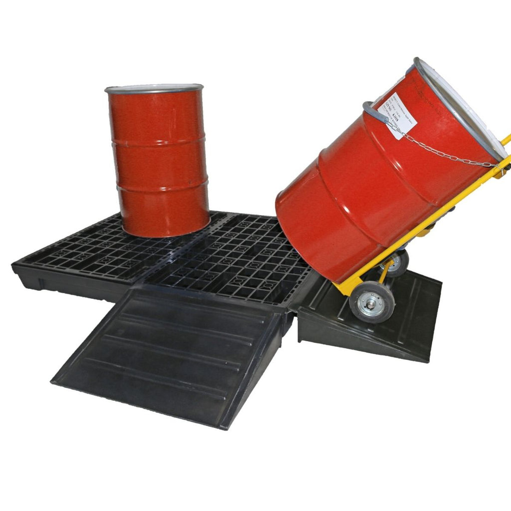Standard Spill Containment Pallet for 4 x 205Ltr Drums