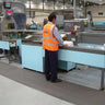 Industrial anti-fatigue mat with textured surface for grip and durability
