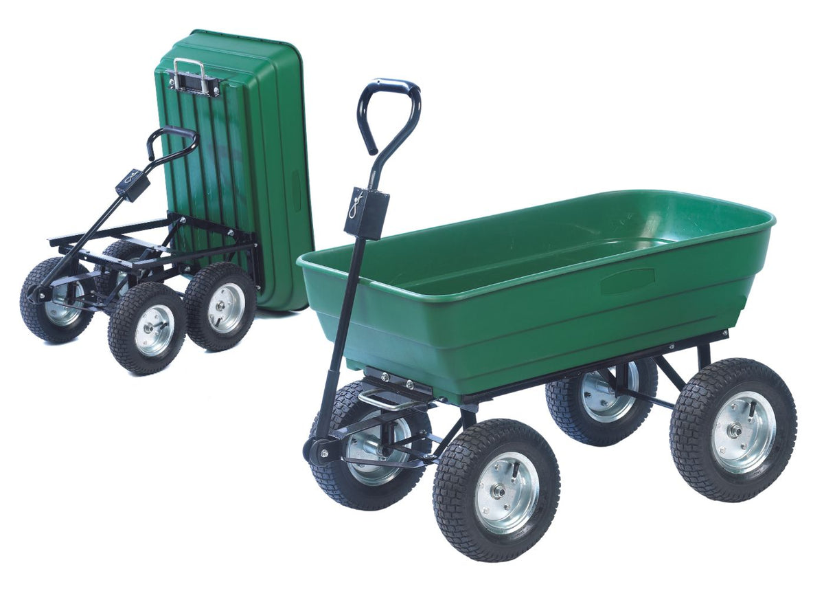 Turntable Trucks with Tipping Bucket (400kg) | First Mats