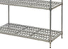 Heavy-Duty Polymer Cold Room Shelving Units - Vented Shelves