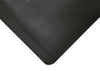 Black diamond-plate industrial welding mat for fatigue reduction