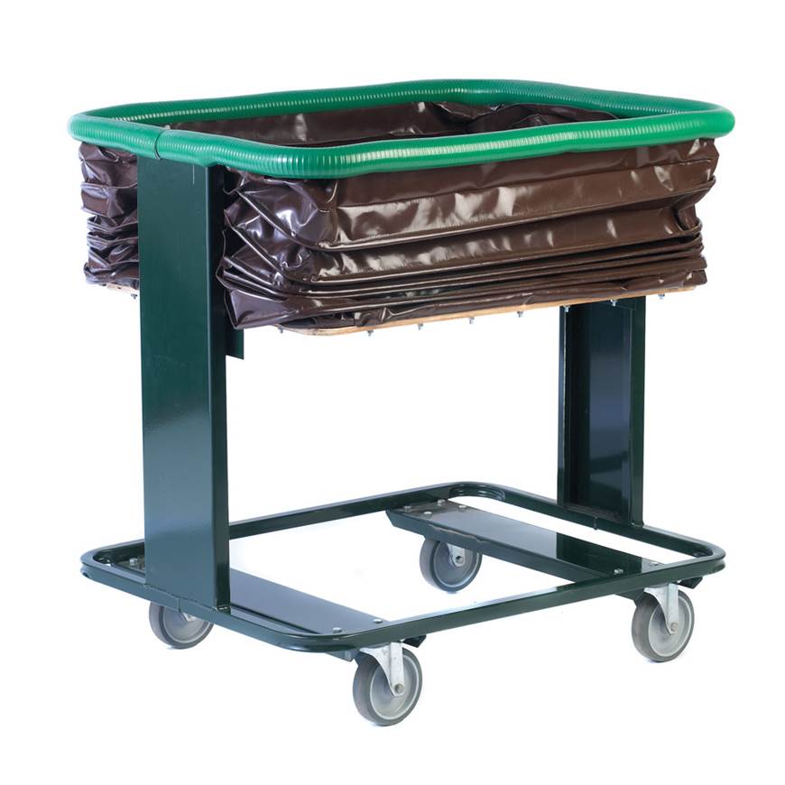 Self Levelling Container Trolley with Bag