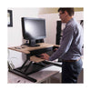Sit Stand Desk Converter in use (6145701806251)
