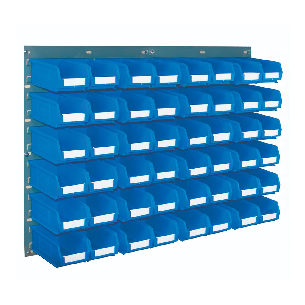 Louvre Panel and Parts Bin Kit with 48 TC2 Bins blue horizontal (4797086367779)