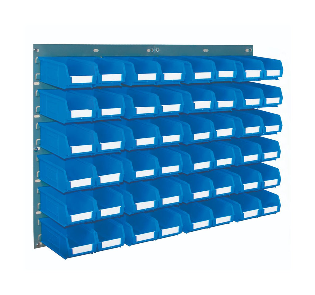 Louvre Panel and Parts Bin Kit with 48 TC2 Bins blue horizontal (4797086367779)