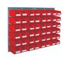 Louvre Panel and Parts Bin Kit with 48 TC2 Bins red horizontal (4797086367779)
