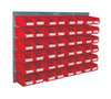 Louvre Panel and Parts Bin Kit with 48 TC2 Bins red horizontal (4797086367779)