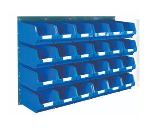 Storage Bin Rack Kit with 24 TC3 Bins