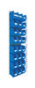 Louvre Panel and Parts Bin Kit with 24 TC3 Bins blue (4797086400547)