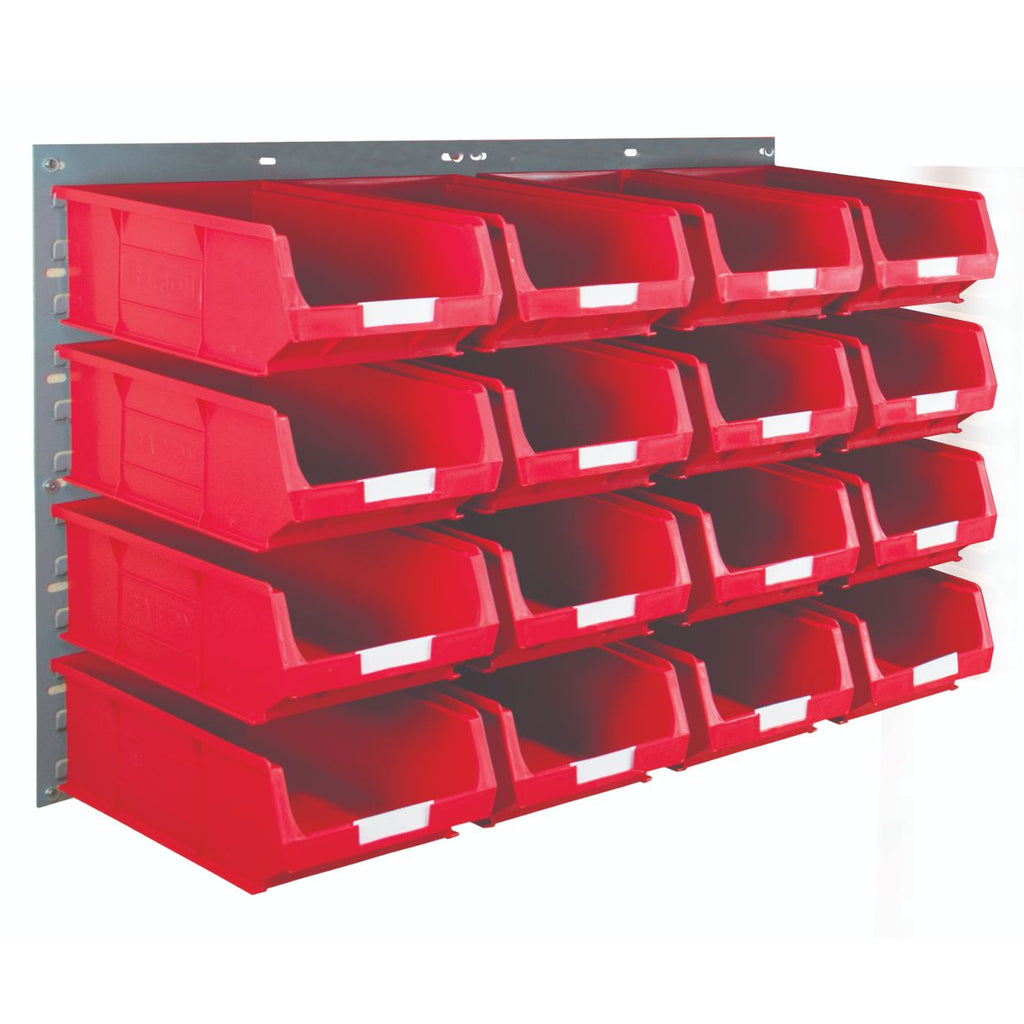 Louvre Panel and Parts Bin Kit with 16 TC4 Bins (4797086433315)