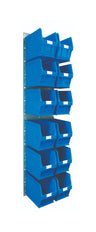 Louvre Panel and Parts Bin Kit with 12 TC5 Bins blue (4797086466083)