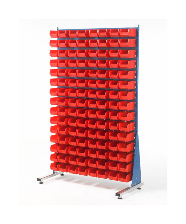 Louvre Panel Stand and Container Starter Kits - Single Sided TC2 red (4797086531619)