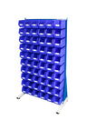 Louvre Panel Stand and Container Starter Kits - Single Sided TC3 blue (4797086531619)