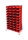 Louvre Panel Stand and Container Starter Kits - Single Sided TC4 red (4797086531619)