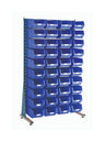 Louvre Panel Stand and Container Starter Kits - Single Sided TC4 blue (4797086531619)