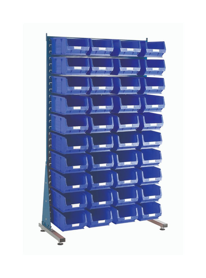Louvre Panel Stand and Container Starter Kits - Single Sided TC4 blue (4797086531619)