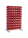 Louvre Panel Stand and Container Starter Kits - Double Sided TC3 red (4797086564387)