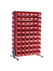 Louvre Panel Stand and Container Starter Kits - Double Sided TC3 red (4797086564387)