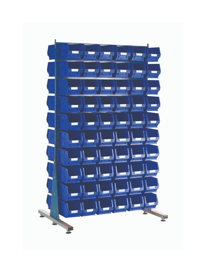 Louvre Panel Stand and Container Starter Kits - Double Sided TC3 blue (4797086564387)