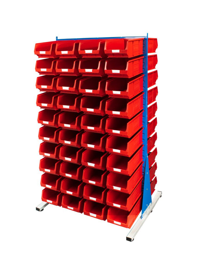 Louvre Panel Stand and Container Starter Kits - Double Sided TC4 red (4797086564387)