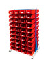 Louvre Panel Stand and Container Starter Kits - Double Sided TC4 red (4797086564387)