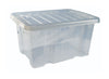 24L Basic Clear Plastic Storage Containers with Lids (4798401052707)