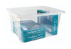 Basic Clear Plastic Storage Containers without Lids 35L propped (4798401085475)