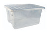 35L Basic Clear Plastic Storage Containers with Lids (4798401052707)