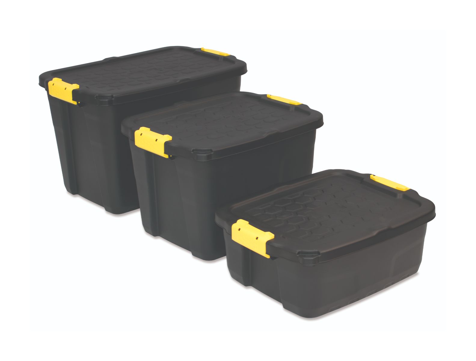 Heavyduty Indoor and Outdoor Storage Containers 5 Pack