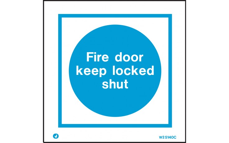 Fire Door Keep Locked Shut Signs (4807366934563)