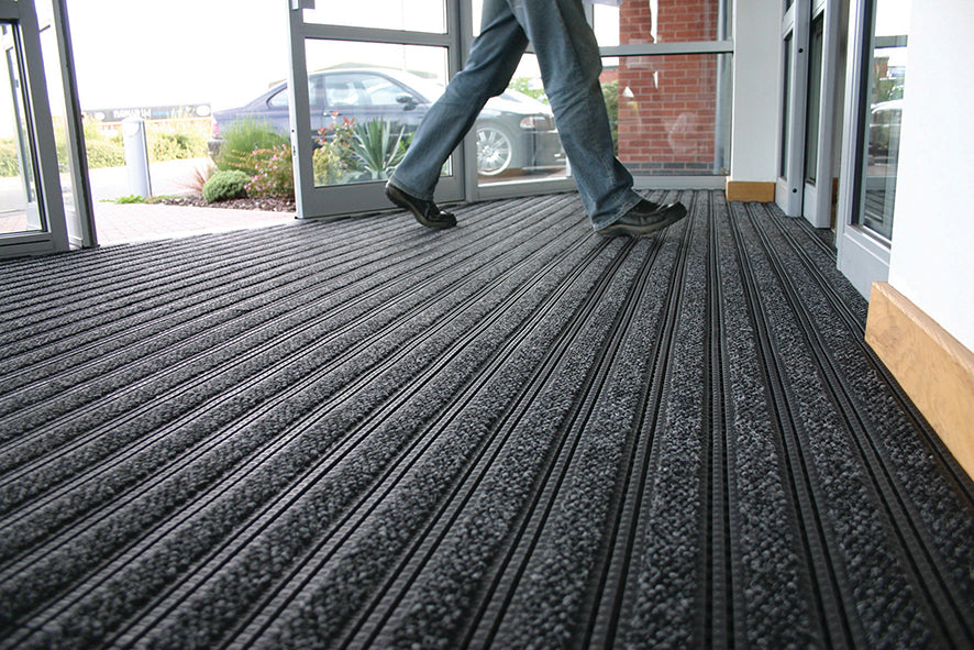 Matwell Pattern Mat-Well Tile Plus (18mm) Entrance Matting System | First Mats
