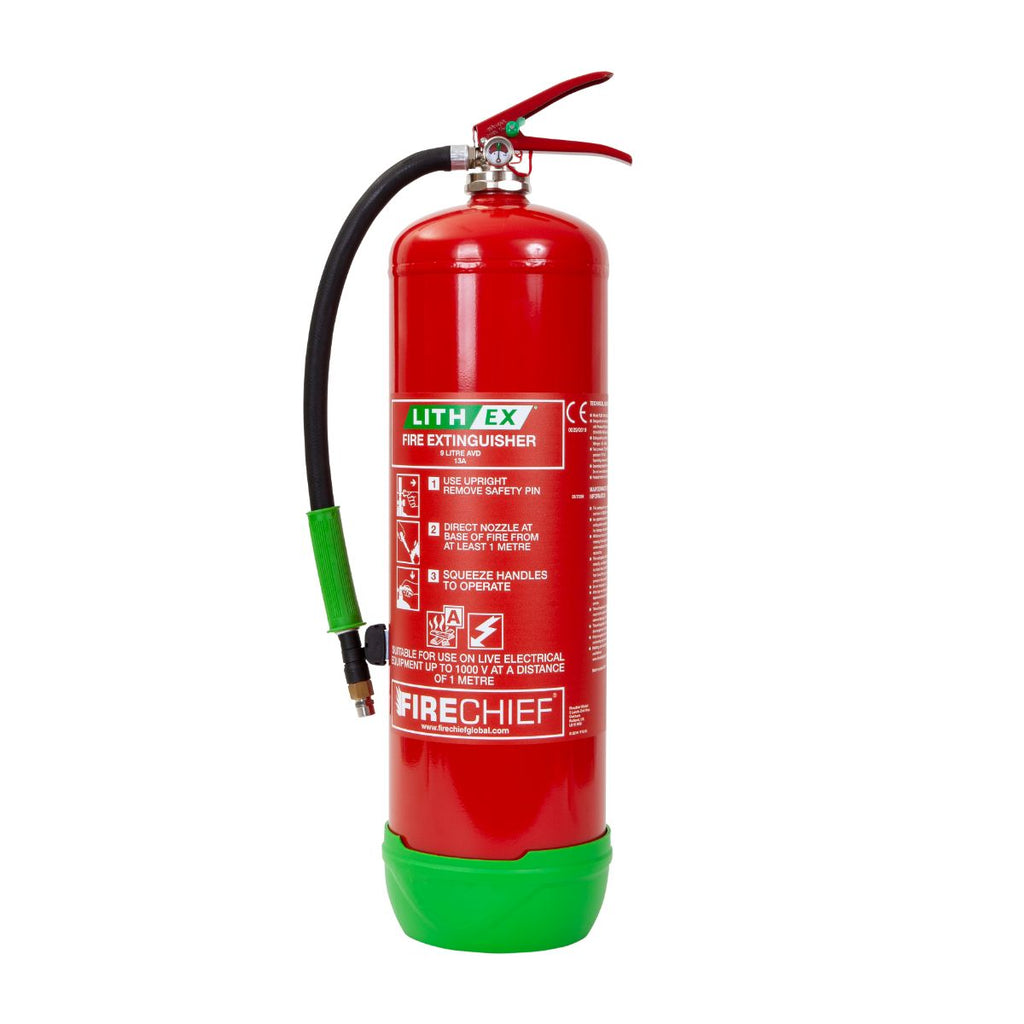 9 Ltr Lithium Battery Fire Extinguisher FLE9 (4579140501539)