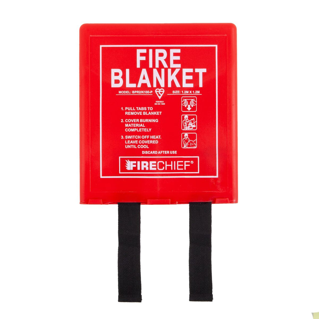 K100 Hard Case Fire Blanket - 1.2m x 1.2m (4577135231011)